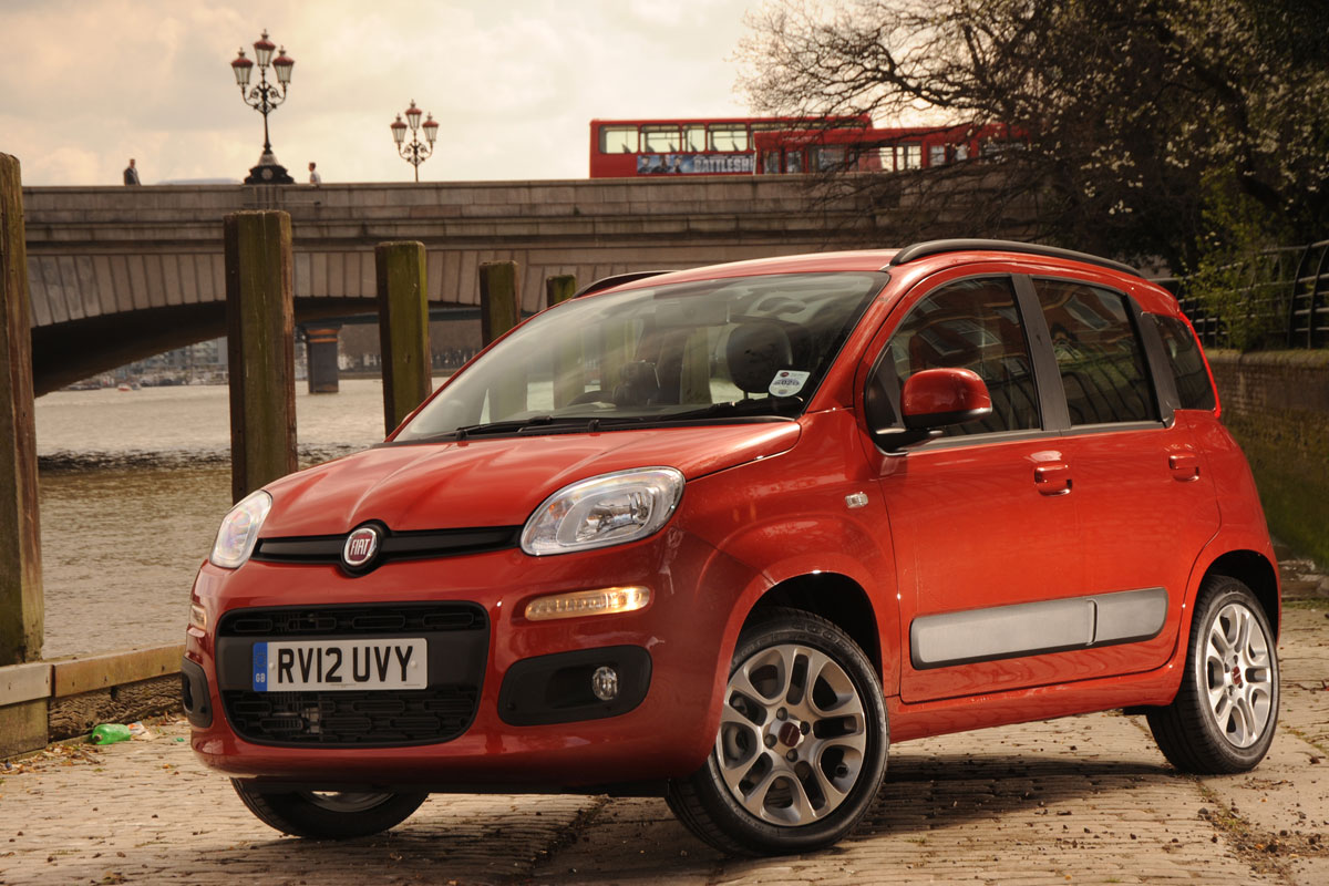 Fiat Panda TwinAir front three-quarters