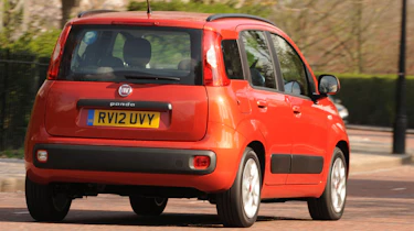 Fiat Panda TwinAir rear cornering