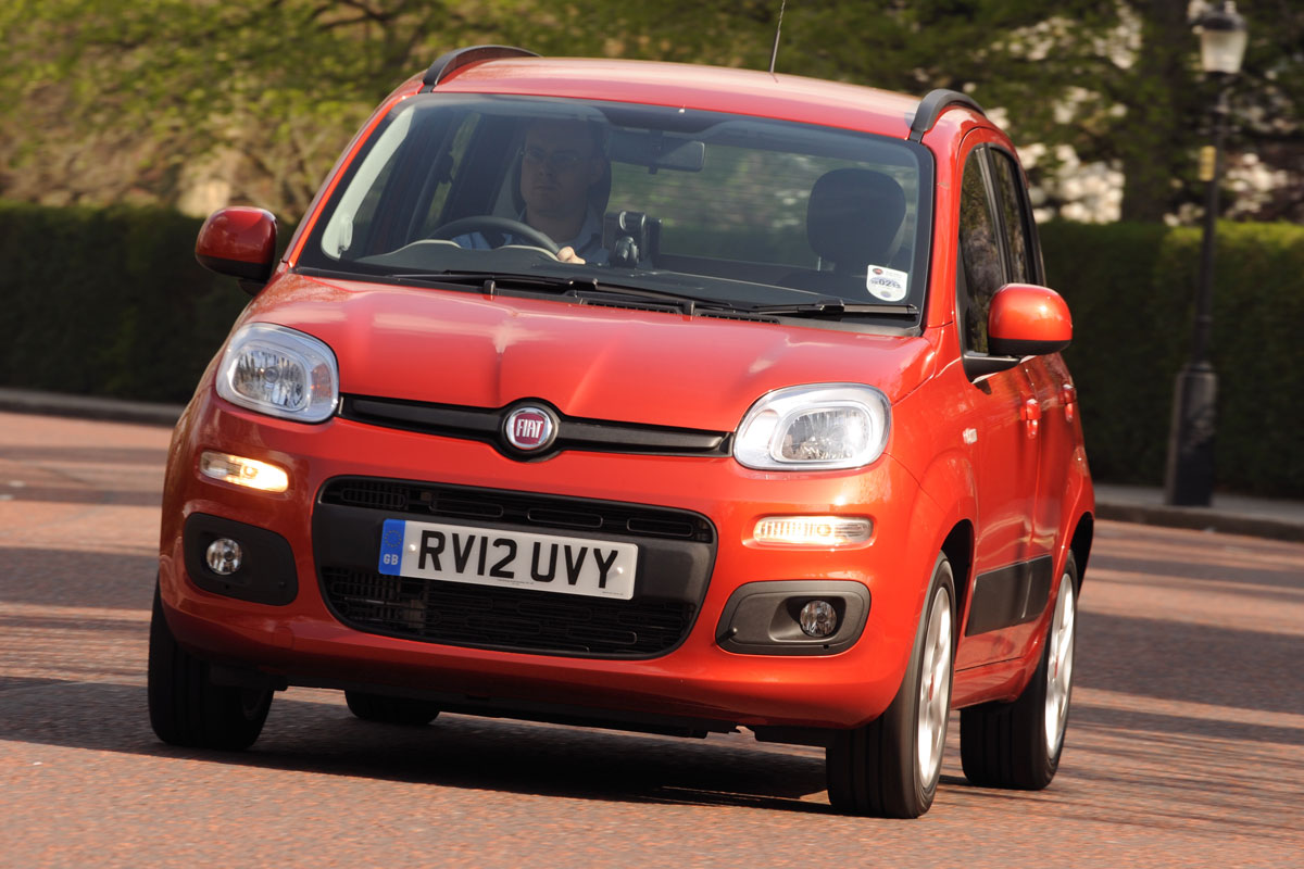 Fiat Panda TwinAir front cornering