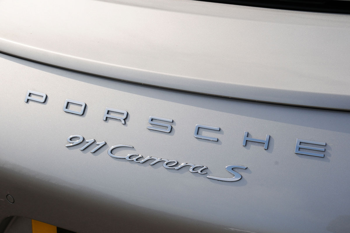 Porsche 911 Cabriolet badge