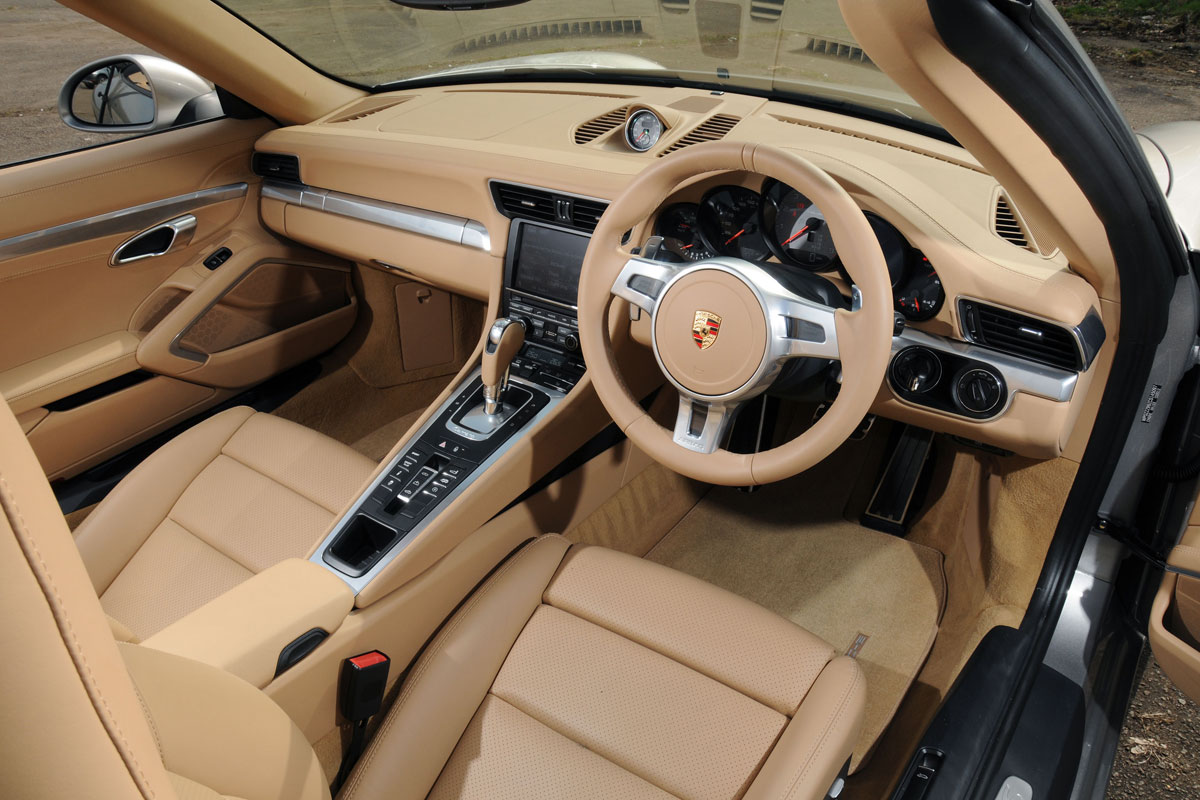 Porsche 911 Cabriolet interior