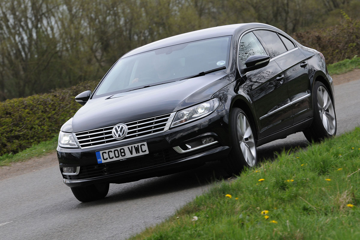 Volkswagen CC front cornering