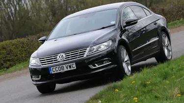 Volkswagen CC front cornering