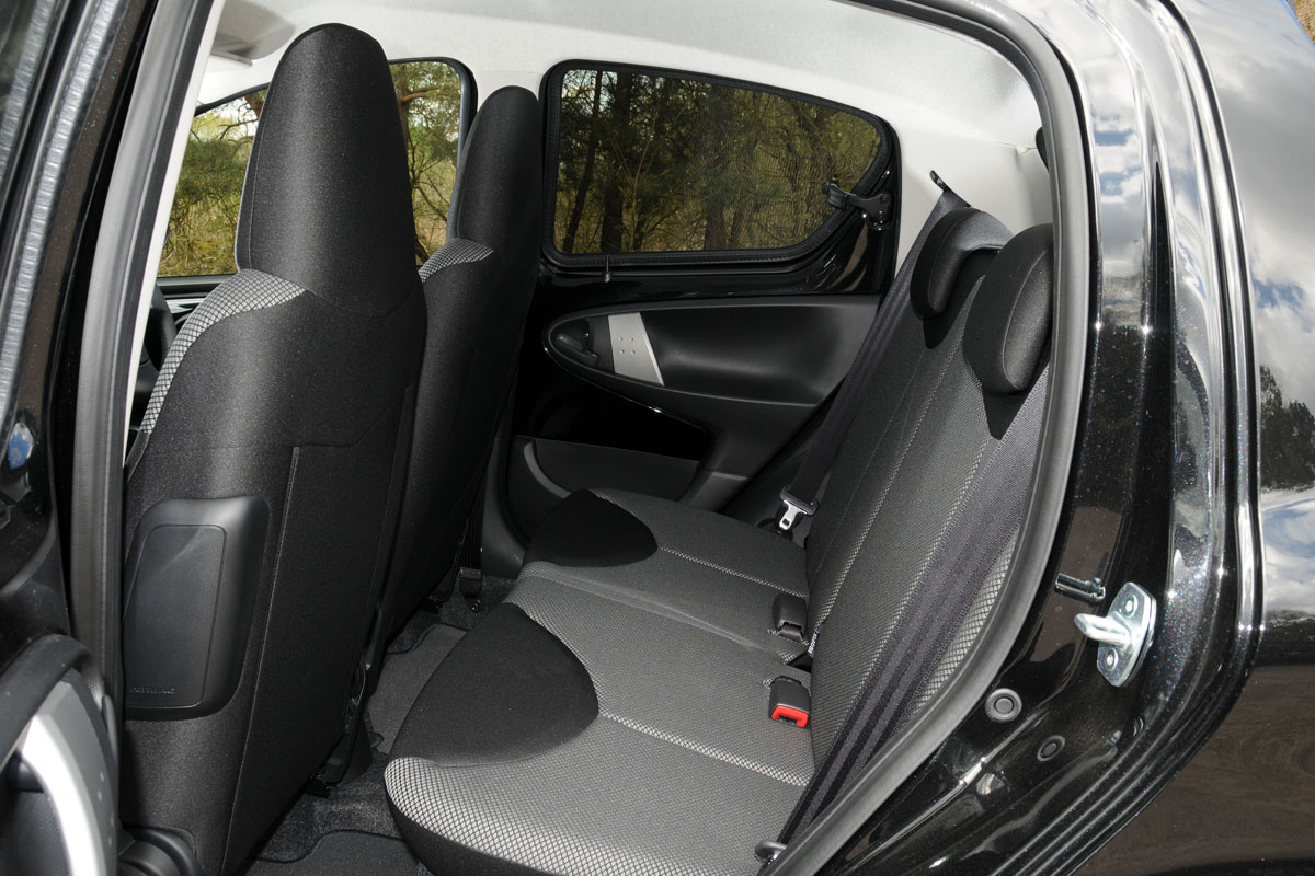 Toyota Aygo rear seats