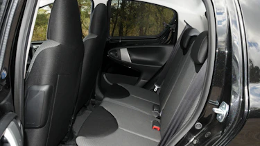 Toyota Aygo rear seats