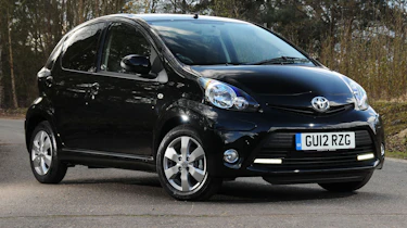 Toyota Aygo front three-quarters