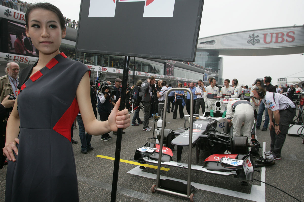 Kamui Kobayashi on the grid