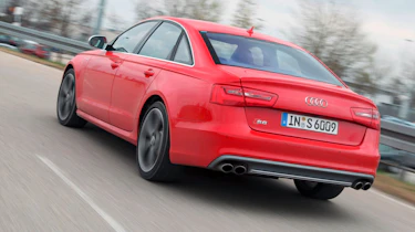Audi S6 rear cornering