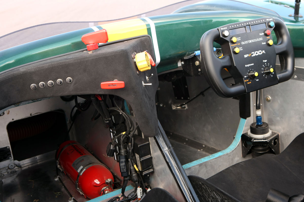 Caterham SP/300R interior