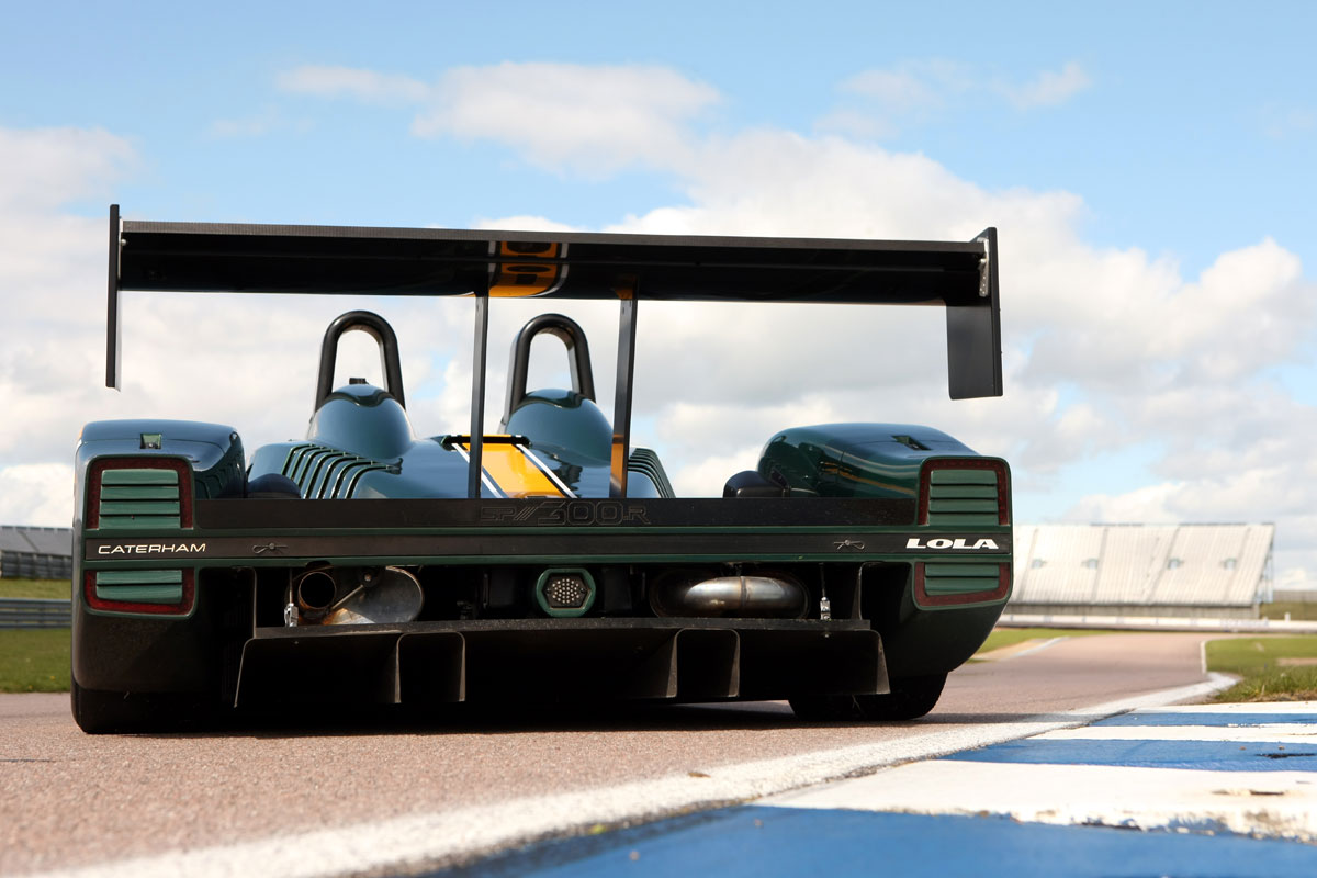 Caterham SP/300R rear three-quarters