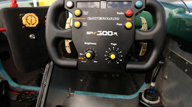 Caterham SP/300R steering wheel