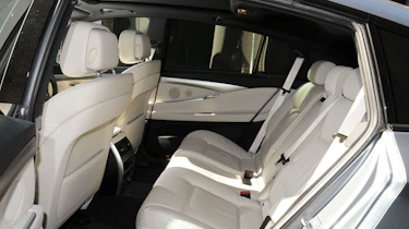 BMW 5 GT M Sport rear seats