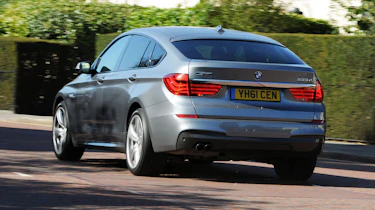 BMW 5 GT M Sport rear cornering