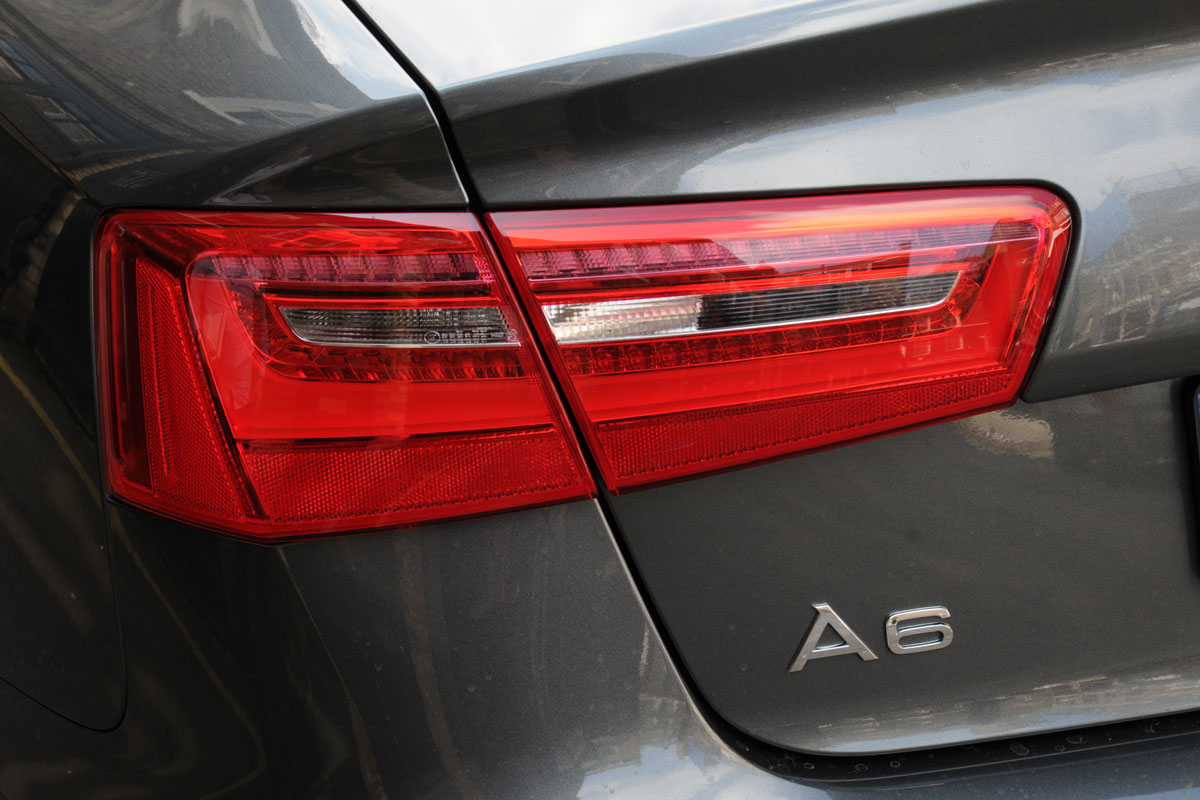 Audi A6 BiTDI S line badge