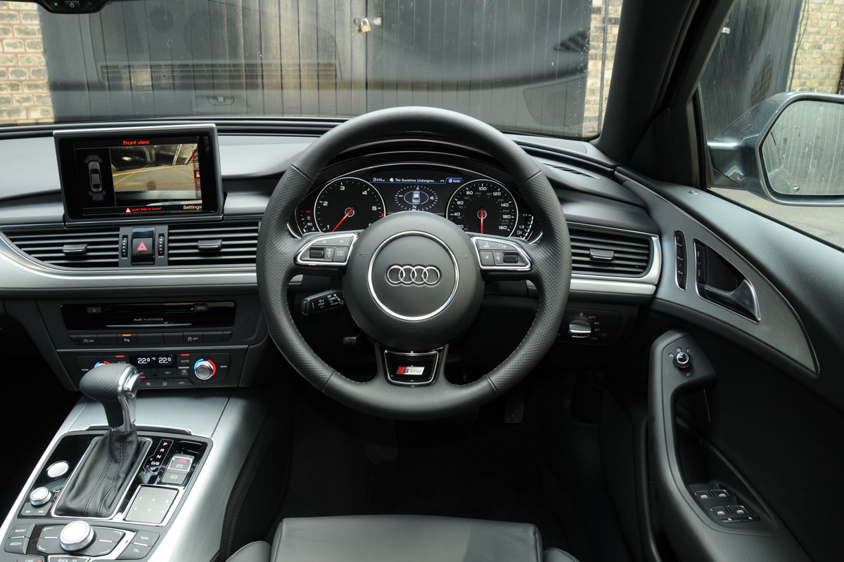 Audi A6 BiTDI S line dash