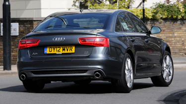 Audi A6 BiTDI S line rear cornering