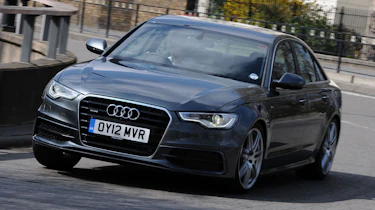 Audi A6 BiTDI S line front cornering