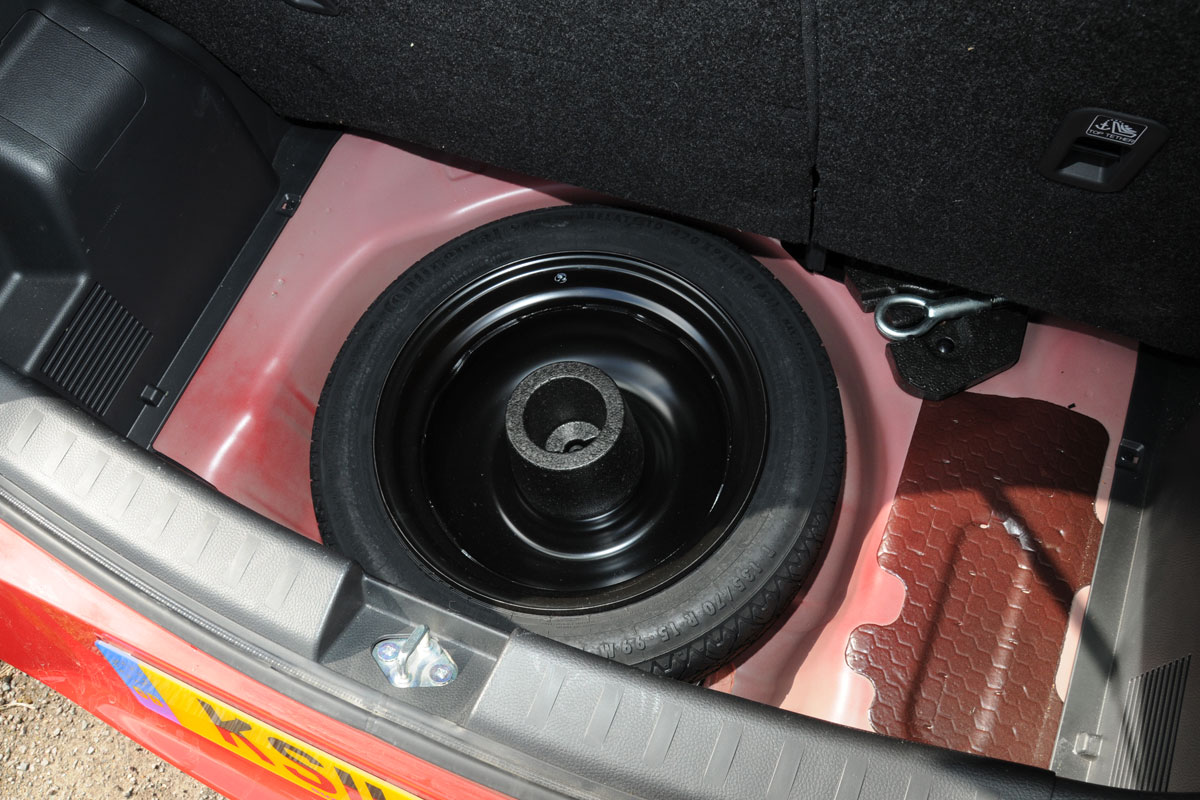 Suzuki Swift spare wheel