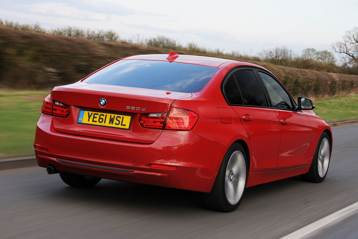 BMW 320d rear tracking