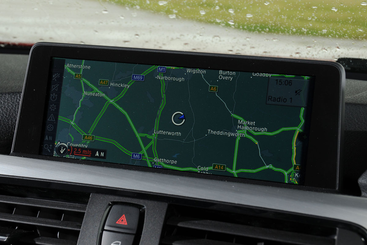 BMW 320d sat-nav