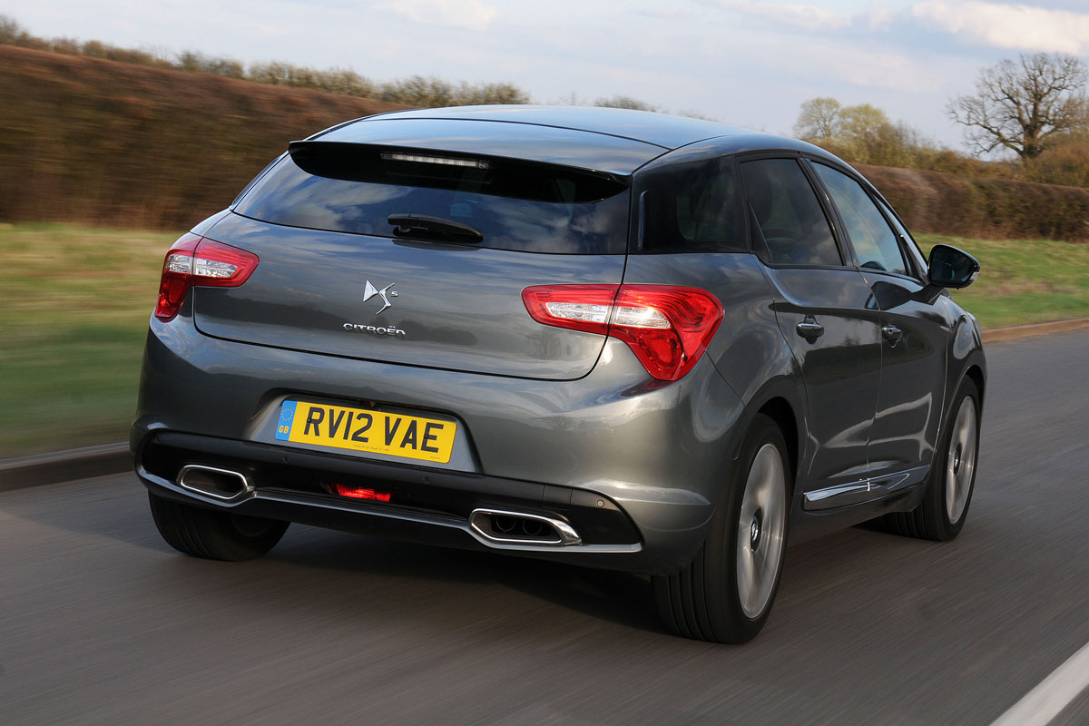 Citroen DS5 HDi rear tracking
