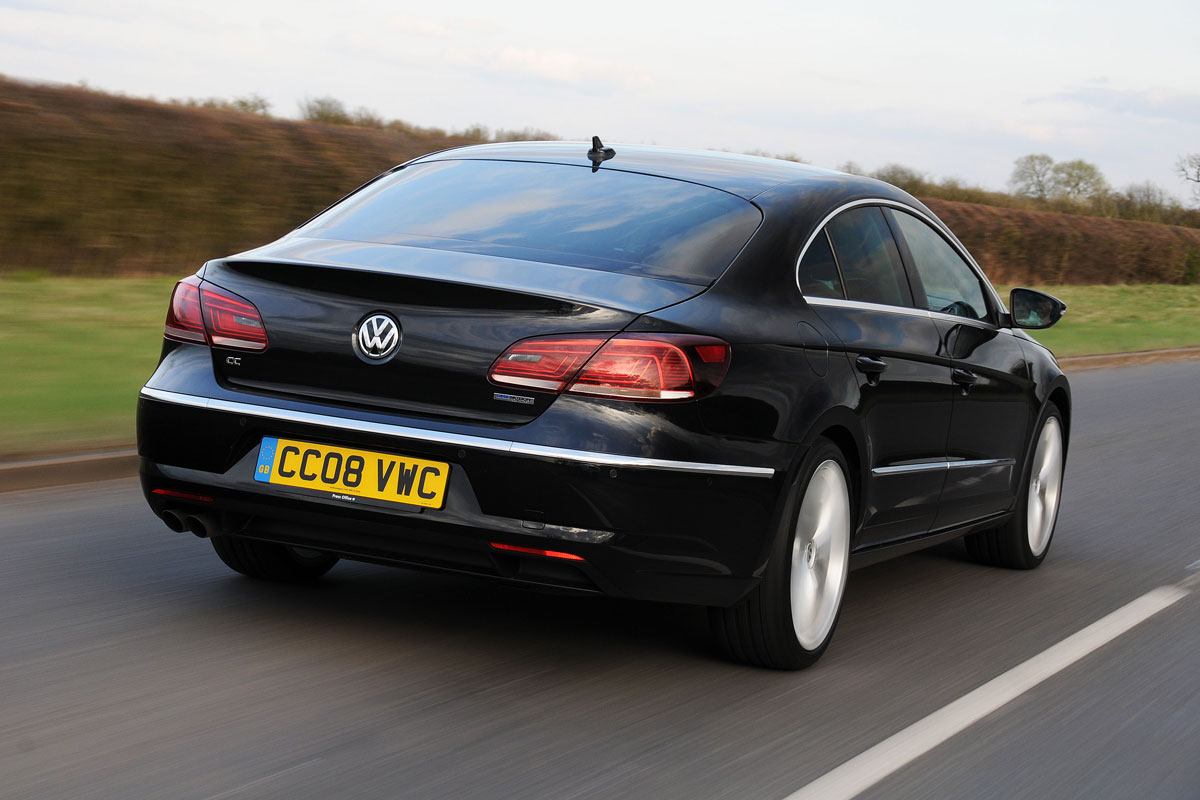 Volkswagen CC 2.0 TDI rear tracking