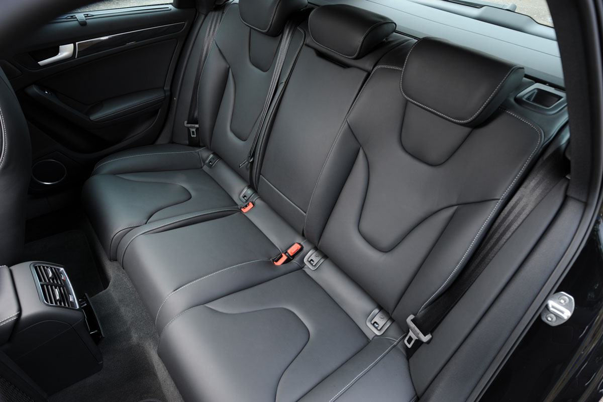 Audi S4 Avant rear seats