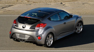 Hyundai Veloster Turbo rear three-quarters