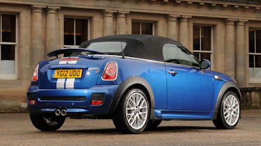 MINI Cooper SD Roadster rear three-quarters