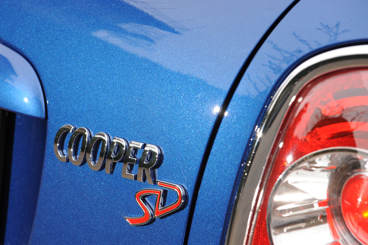 MINI Cooper SD Roadster badge