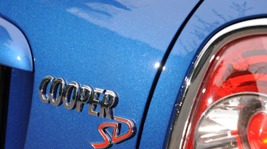 MINI Cooper SD Roadster badge
