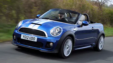 MINI Cooper SD Roadster front tracking