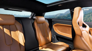Victoria Beckham Evoque rear seats