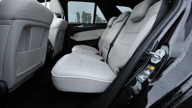 Mercedes ML 350 CDI rear seats