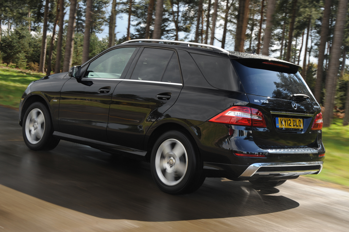 Mercedes ML 350 CDI rear tracking