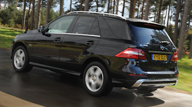 Mercedes ML 350 CDI rear tracking