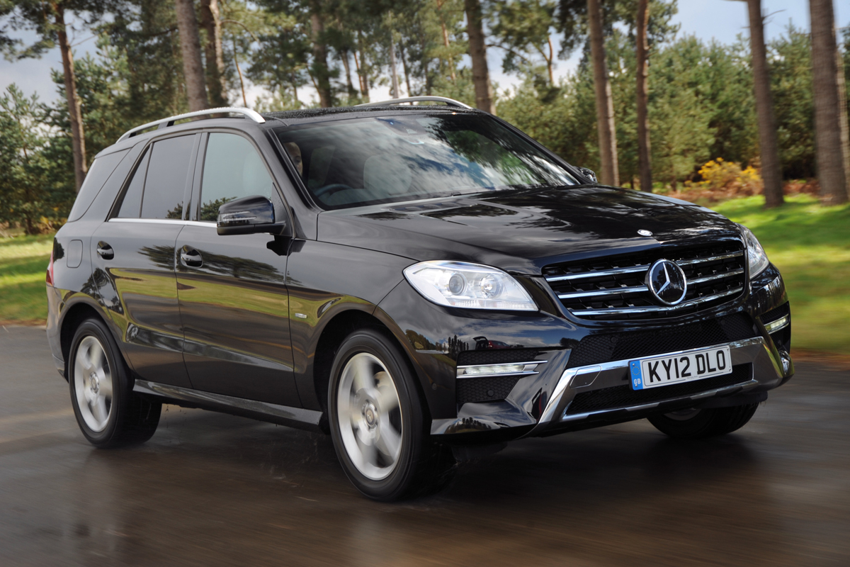 Mercedes ML 350 CDI front tracking