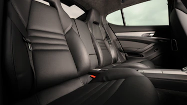 Porsche Panamera Turbo S rear seats
