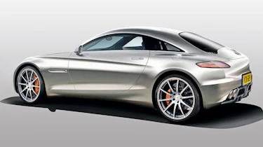 Mercedes SLC rear three-quarter