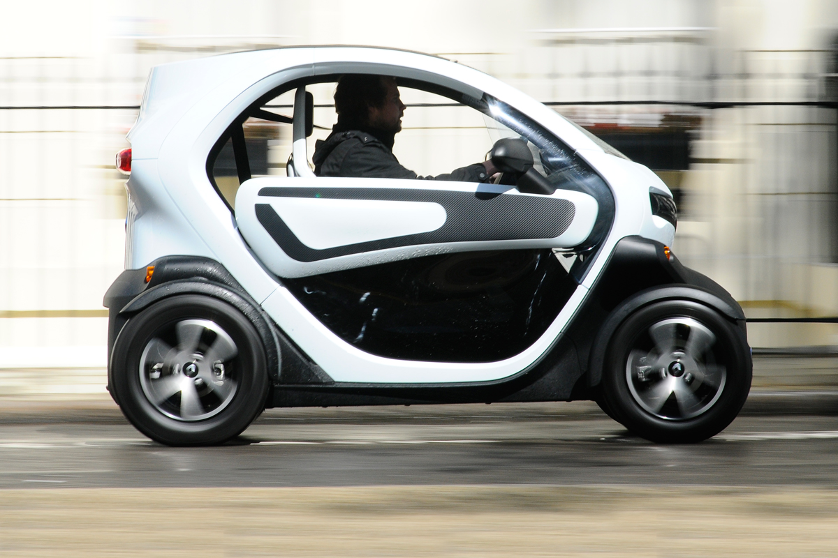 Renault Twizy panning