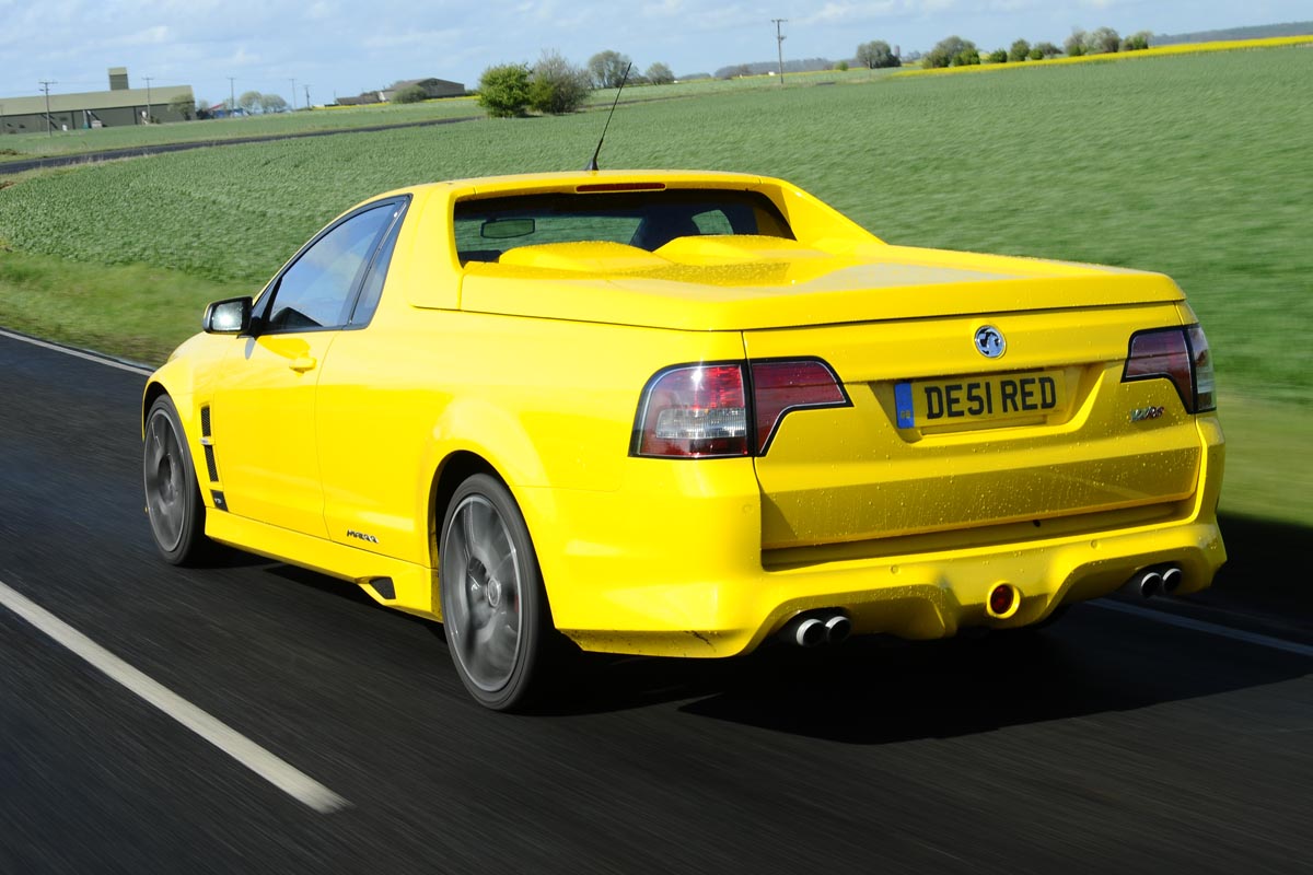 Vauxhall Maloo rear action