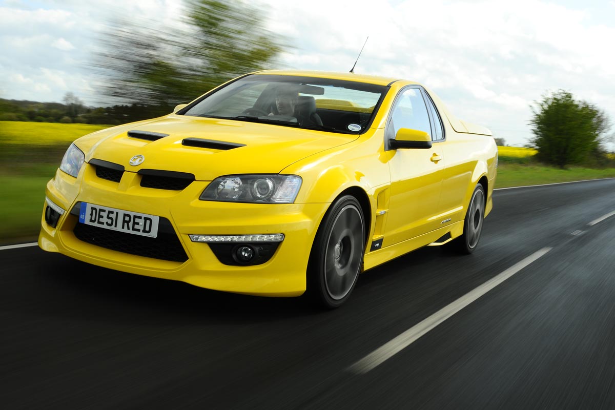 Vauxhall Maloo front action