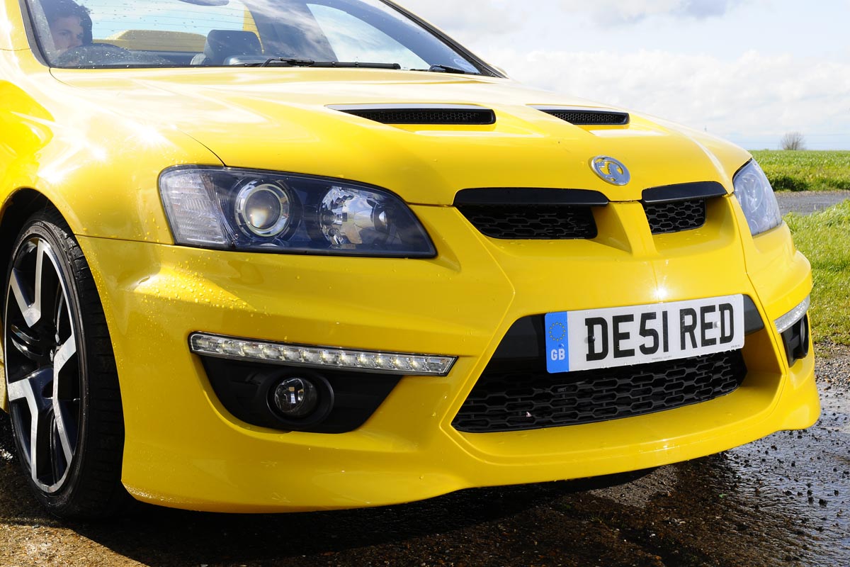 Vauxhall Maloo front end