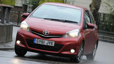 Toyota Yaris front action