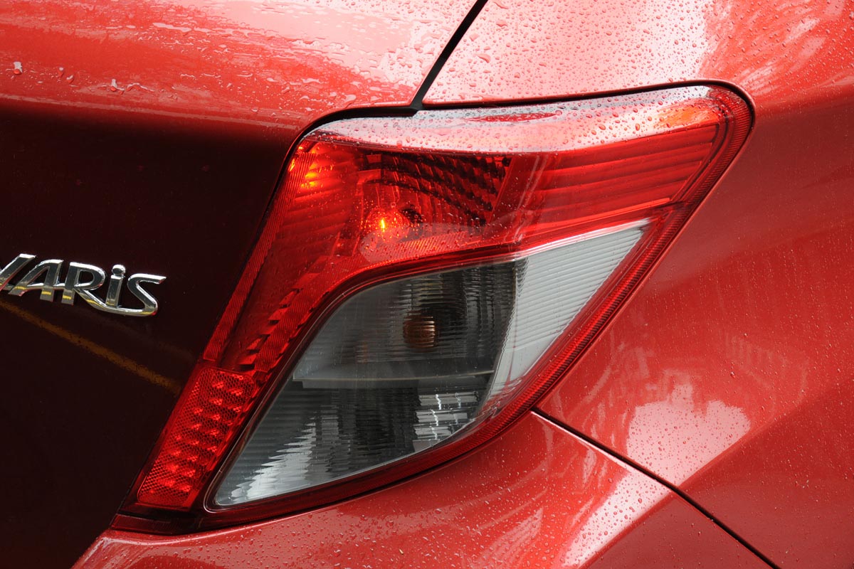 Toyota Yaris rear light