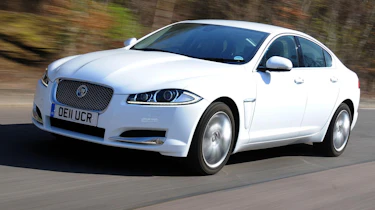 Jaguar XF front action
