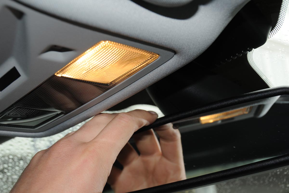 Jaguar XF interior light