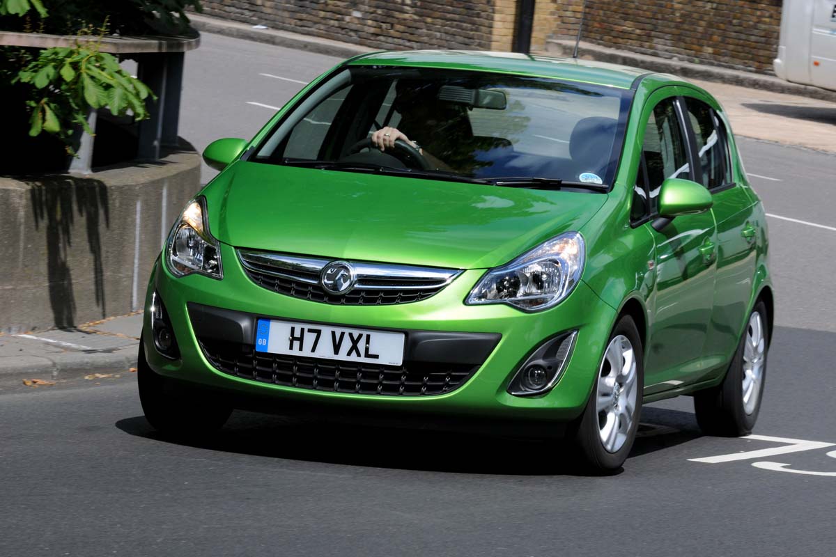Vauxhall Corsa front action