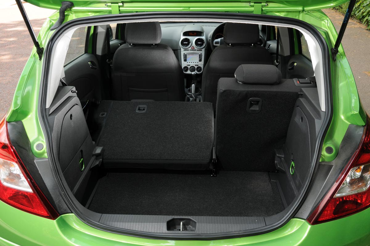 Vauxhall Corsa boot