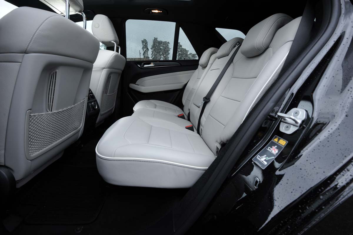 Mercedes ML rear seats